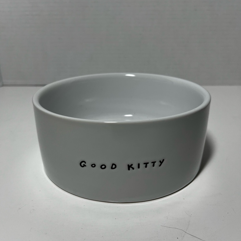 Harmony Stoneware Good Kitty Bowl/Dish